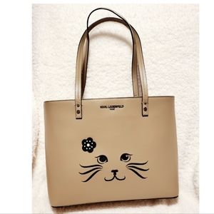 Karl Lagerfeld Maybelle Cat Tote